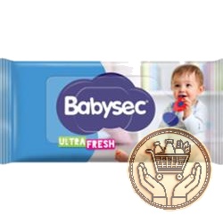 toallitas húmedas para bebé babysec ultra fresh 50uni
