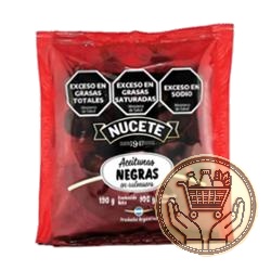 aceitunas negras nucete doypack 100grs