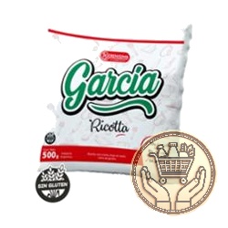 ricotta garcía entera envasada 500grs
