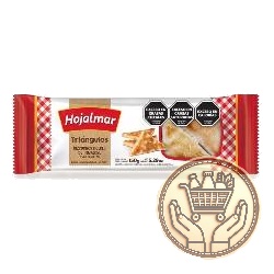 galletitas dulces hojalmar hojaldre triángulos 150grs