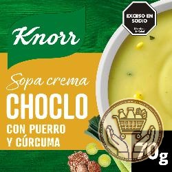 sopa crema knorr choclo con puerro y cúrcuma 70grs