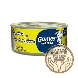 choritos gomes da costa en aceite y agua 190grs