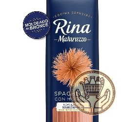 fideos rina matarazzo spaguetti con morrón 500grs