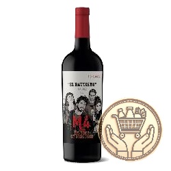 vino tinto el bautismo malbec 750cm3