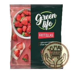 frutillas green life congeladas 400grs