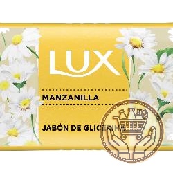 jabón de glicerina lux manzanilla 270grs