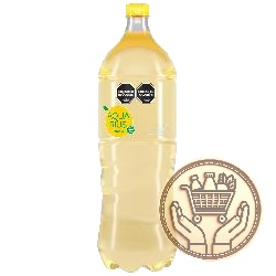 agua saborizada aquarius pomelo 2250cm3