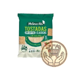 tostadas de arroz molinos ala clásicas 150grs