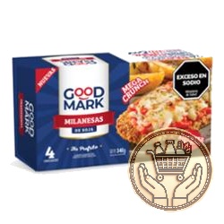 milanesas de soja good mark x4 340grs