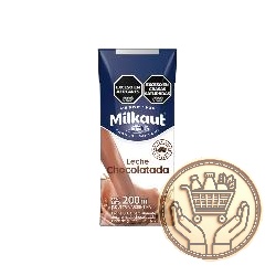 leche chocolatada milkaut 200cm3