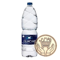 agua mineralizada sin gas glaciar 2000cm3