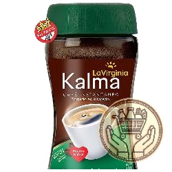 café torrado instantáneo la virginia kalma descafeinado 170grs