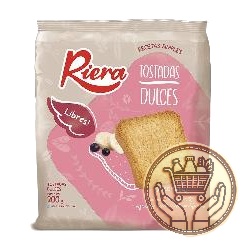 tostadas dulces riera libres 200grs