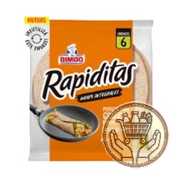 rapiditas wraps bimbo integrales 470grs