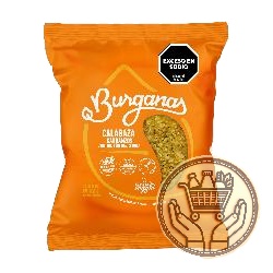 medallones de vegetales burganas calabaza + garbanzos x4 460grs