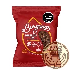 medallones de vegetales burganas tomate seco + aduki x4 460grs