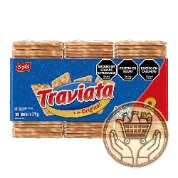 galletitas crackers traviata pack familiar x3 324grs