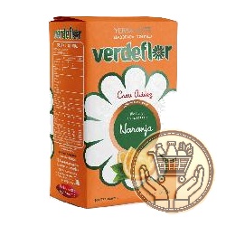 yerba mate verdeflor saborizada naranja 500grs