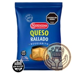 queso rallado la serenisima reggianito 70grs