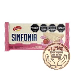 obleas sinfonía frutilla 100grs