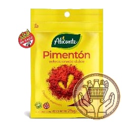 pimentón dulce alicante 25grs