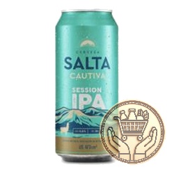 cerveza salta cautiva session ipa lata 473cm3