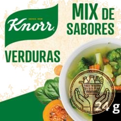 mix de sabores knorr verduras 24grs