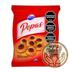galletitas dulces pepas primer precio membrillo 200grs