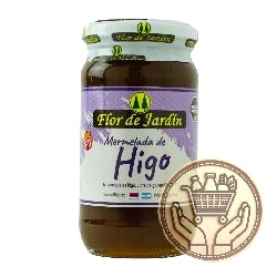mermelada flor de jardín higo frasco 450grs