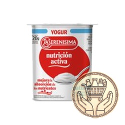 yogur la serenisima nutrición activa natural sin azúcar agregada pote 120grs