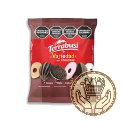 galletitas dulces terrabusi variedad chocolate 300grs