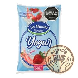 yogur bebible entero la nueva frutilla sachet 900grs