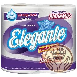 papel higiénico elegante resistente doble hoja 120mts