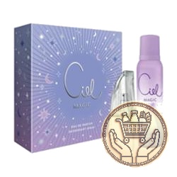 set ciel magic edp 50ml + deo 123ml 1uni
