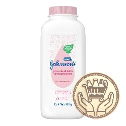 talco para bebé johnson´s original 200grs