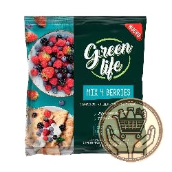 mix 4 berries green life congelados 400grs