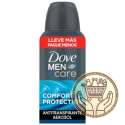 desodorante antitranspirante dove men comfort protection en aerosol 250cm3
