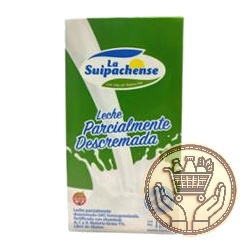 leche larga vida la suipachense parcialmente descremada 1lts
