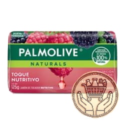 jabón de tocador palmolive frambuesa y mora 125grs