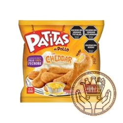 patitas de pollo granja del sol con cheddar 400grs