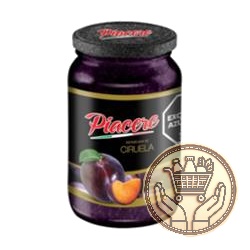 mermelada piacere ciruela frasco 454grs