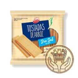 tostadas de arroz primer precio sin sal 150grs