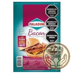 panceta salada bacon paladini feteada envasada 150grs