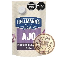 aderezo hellmann´s ajo doypack 250grs