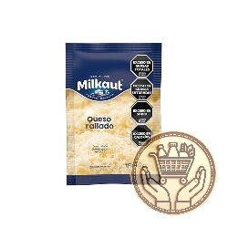 queso rallado milkaut en sobre 40grs