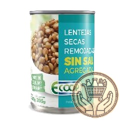 lentejas al natural ecoop sin sal agregada 300grs