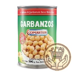 garbanzos cooperativa remojados 300grs