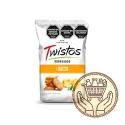 mini tostadas twistos queso 95grs